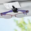 Accessoires Voiture-Tempsl 2 clips lunettes pare-soleil