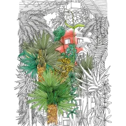 Loisirs Créatifs-Tempsl 20 illustrations à colorier - Villes sauvages