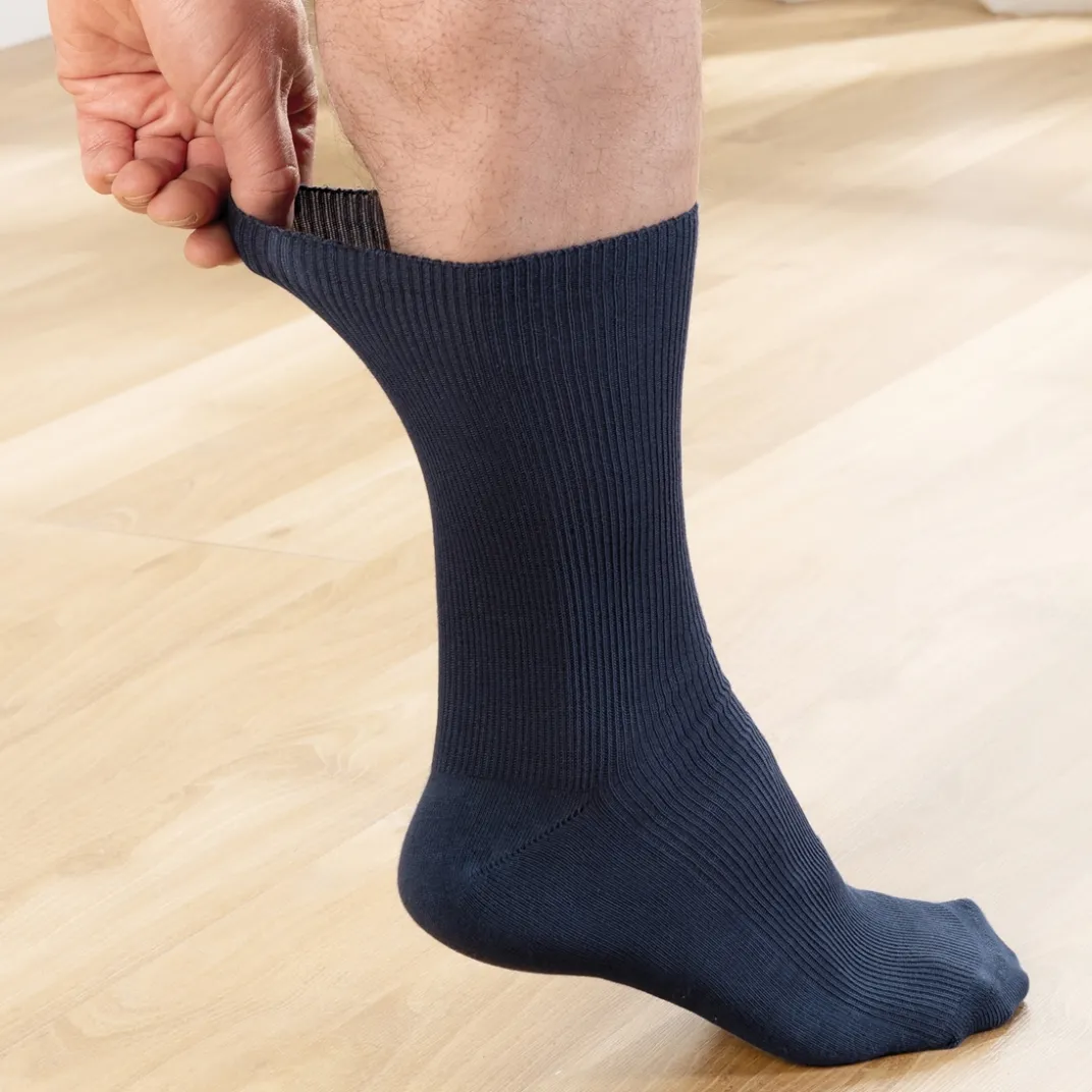 Sous-Vêtements-Tempsl 4 paires de chaussettes non comprimantes