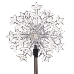 Décorations Extérieures Noël|Décorations Lumineuses-Tempsl 5 pieds cristaux solaires