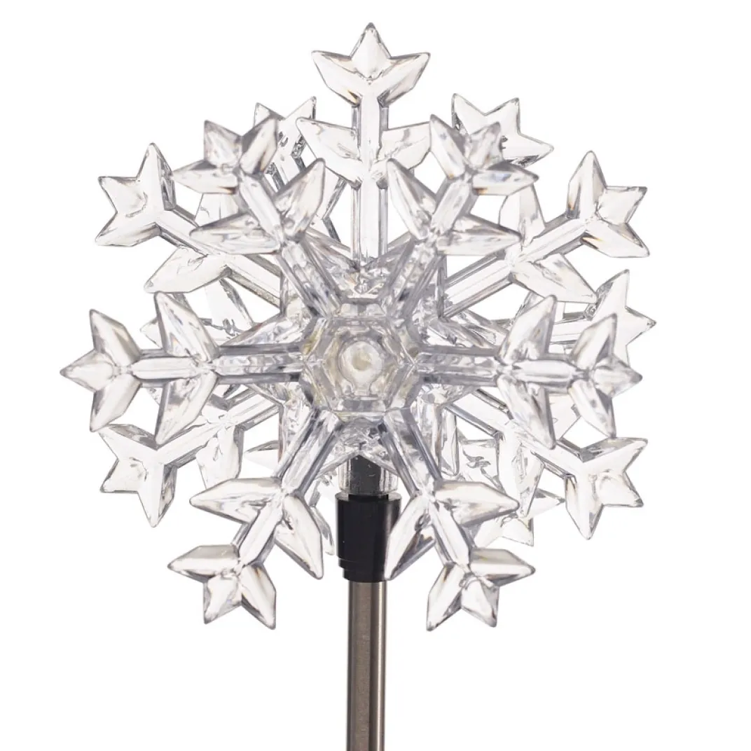 Décorations Extérieures Noël|Décorations Lumineuses-Tempsl 5 pieds cristaux solaires