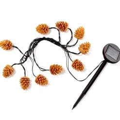 Décorations Extérieures Noël|Décorations Lumineuses-Tempsl 5 pieds cristaux solaires