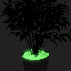 Décorations Jardin Et Extérieur-Tempsl 100 pierres phosphorescentes : «vertes» ou «bleues»