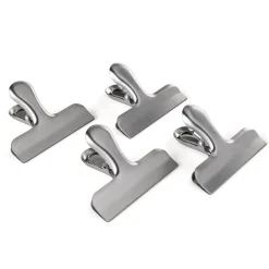 Fraîcheur / Conservation-Tempsl 4 pinces à sachets en inox