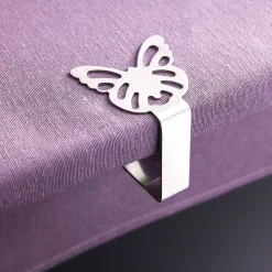 Art De La Table-Tempsl 4 pinces nappe papillon