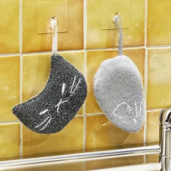 Organisation Et Entretien-Tempsl 4 éponges chats et souris