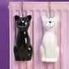 Décorations|Accessoires Bricolage Et Astuces-Tempsl 2 saturateurs chats noir + blanc