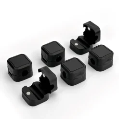 Accessoires Bureau|Accessoires Bricolage Et Astuces-Tempsl 6 supports câbles magnétiques