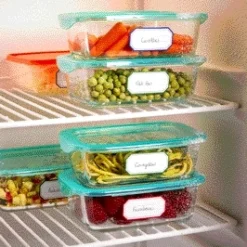 Accessoires Pâtisserie Et Confiture|Fraîcheur / Conservation-Tempsl 200 étiquettes autocollantes solubles