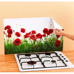 Organisation Et Entretien-Tempsl Anti-éclaboussures coquelicots