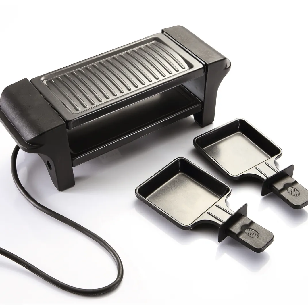 Petit Électroménager-Tempsl Appareil à raclette duo