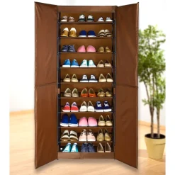 Housses Et Accessoires De Rangement-Tempsl Armoire à chaussures "Pretty Woman" 15 paires ou 30 paires
