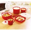 Cuisson Et Accessoires-Tempsl Batterie micro-ondes rouge