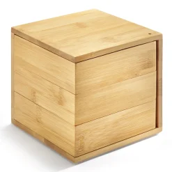 Idées Cadeaux Noël|Accessoires Bureau-Tempsl Bloc vide poches bambou