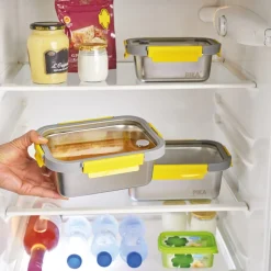 Fraîcheur / Conservation-Tempsl Boîtes acier inoxydable METALSHOCK Pika: 3 formats