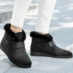 Chaussures, Chaussons Et Accessoires|Idées Cadeaux Noël-Tempsl Bottines fourrées Pédilège Bella noir ou marron