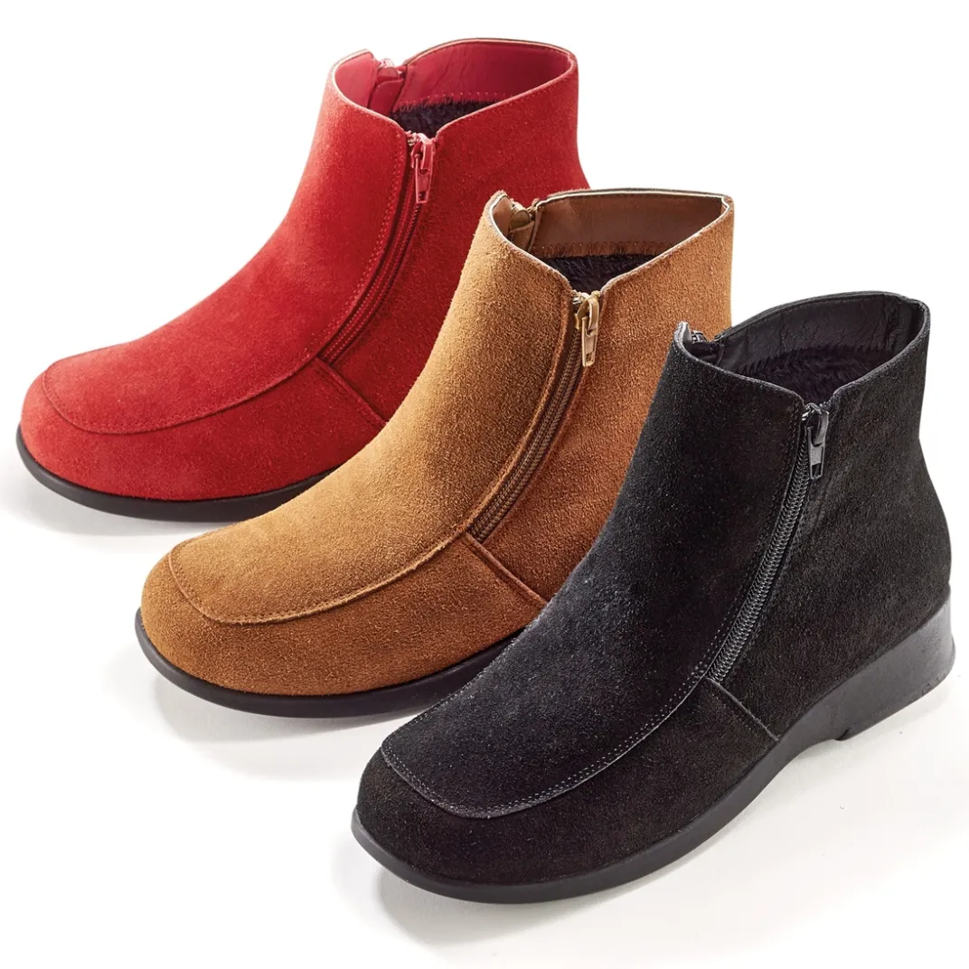 Idées Cadeaux Noël|Chaussures, Chaussons Et Accessoires-Tempsl Bottines Louise : 3 coloris