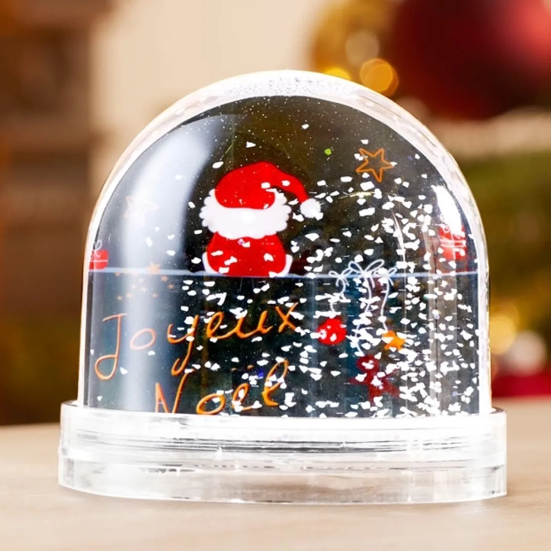 Décorations-Tempsl Boule à neige