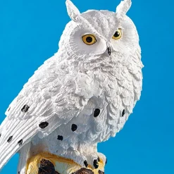 Décorations Extérieures Noël|Décorations Lumineuses-Tempsl Branche 3 chouettes des neiges