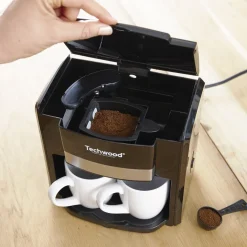 Petit Électroménager-Tempsl Cafetière duo Techwood