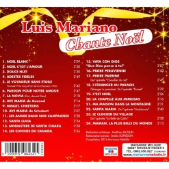 Cd, Dvd, Livres Et Jeux-Tempsl Cd Luis Mariano Chante Noel