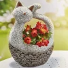 Décorations Jardin Et Extérieur-Tempsl Chat porte plantes