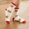 Décorations Intérieures Noël|Décorations-Tempsl Chaussettes d'intérieur renne
