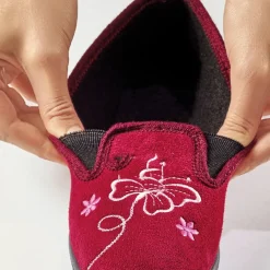 Chaussures, Chaussons Et Accessoires-Tempsl Chaussons Butterfly marine ou rouge