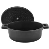 Cuisson Et Accessoires-Tempsl Cocotte ovale et poignées Pradel France ®