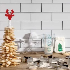 Repas De Noël|Accessoires Pâtisserie Et Confiture-Tempsl Coffret dessert sapin de Noël étoilé