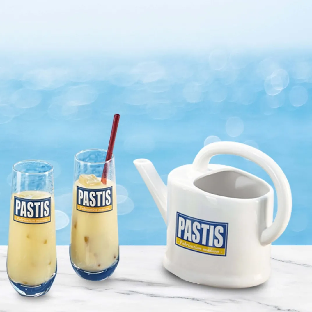 Art De La Table-Tempsl Coffret pastis : 2 verre et une carafe