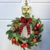 Décorations Intérieures Noël|Décorations Extérieures Noël-Tempsl Couronne de Noël