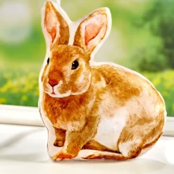 Décorations-Tempsl Coussin forme lapin