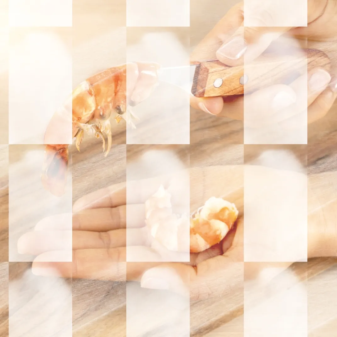 Repas De Noël|Découpe-Tempsl Couteau décortiqueur de crevettes