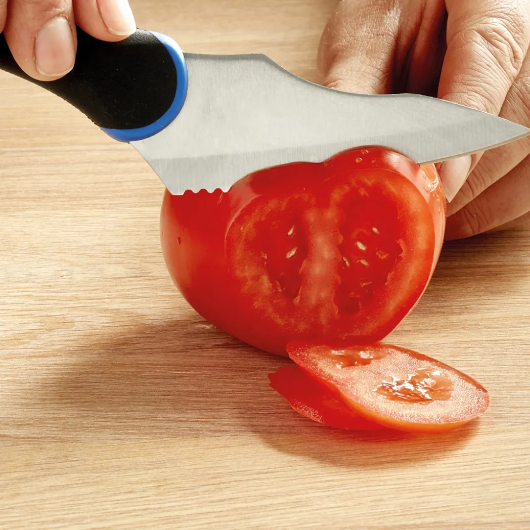 Découpe|Ustensiles De Cuisine Malins-Tempsl Couteau tomates et fines herbes