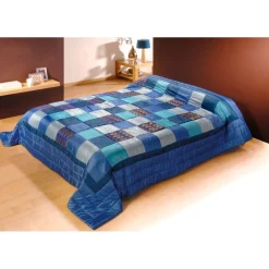 Décorations-Tempsl Couvre lit patchwork