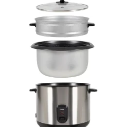 Petit Électroménager-Tempsl Cuiseur à riz et vapeur