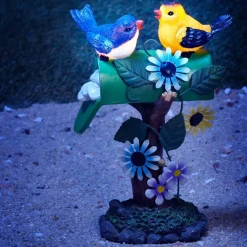 Décorations Jardin Et Extérieur-Tempsl Détecteur de mouvement oiseaux