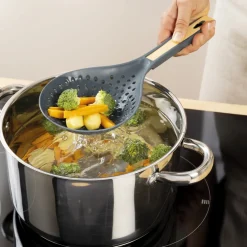 Cuisson Et Accessoires|Ustensiles De Cuisine Malins-Tempsl Ecumoire XXL + pince