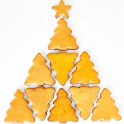 Repas De Noël|Accessoires Pâtisserie Et Confiture-Tempsl Emporte-pièce sapins 9 biscuits