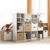 Décorations|Petits Meubles-Tempsl Etagère 4 cases blanche ou bois