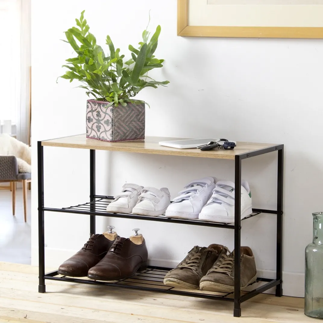 Housses Et Accessoires De Rangement|Décorations-Tempsl Etagère à chaussures 3 niveaux