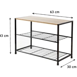 Housses Et Accessoires De Rangement|Décorations-Tempsl Etagère à chaussures 3 niveaux