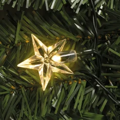 Décorations Intérieures Noël|Décorations-Tempsl Guirlande sapin étoilée lumineuse