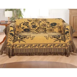 Décorations-Tempsl Jeté de canapé réversible