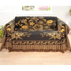 Décorations-Tempsl Jeté de canapé réversible