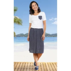 Vêtements-Tempsl Jupe culotte bleu