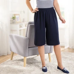 Vêtements-Tempsl Jupe culotte marine