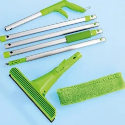 Matériels De Nettoyage-Tempsl Lave-vitre vaporisateur extensible