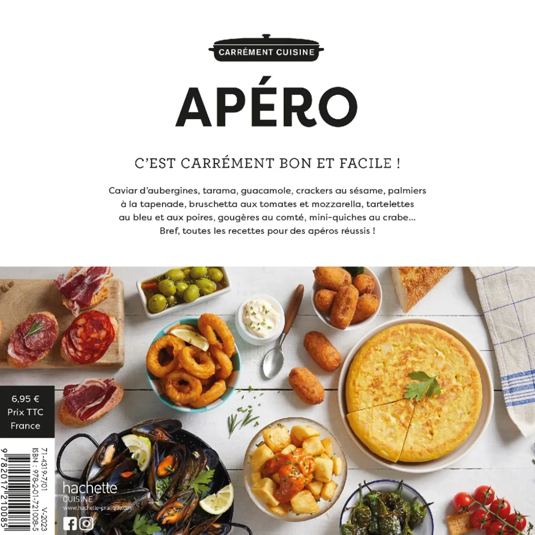 Livres De Cuisine-Tempsl Livre 100 recettes apéritives créatives